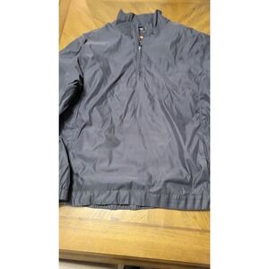 IZOD XFG Mens XXL Navy Blue Quarter Zip Golf Windbreaker Jacket Pullover